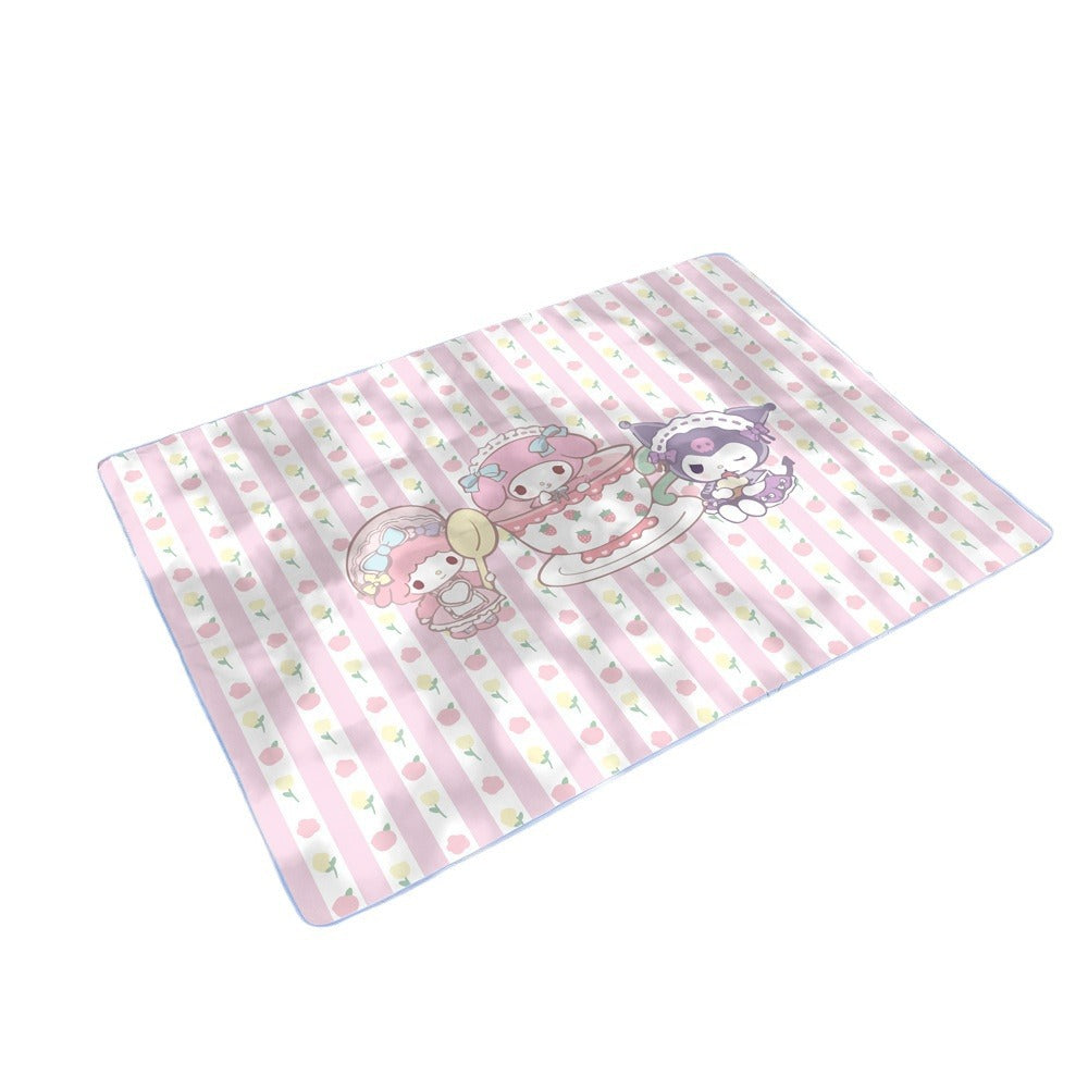 Cartoon Picnic Blanket 150x200cm Polyester Outdoor Mat