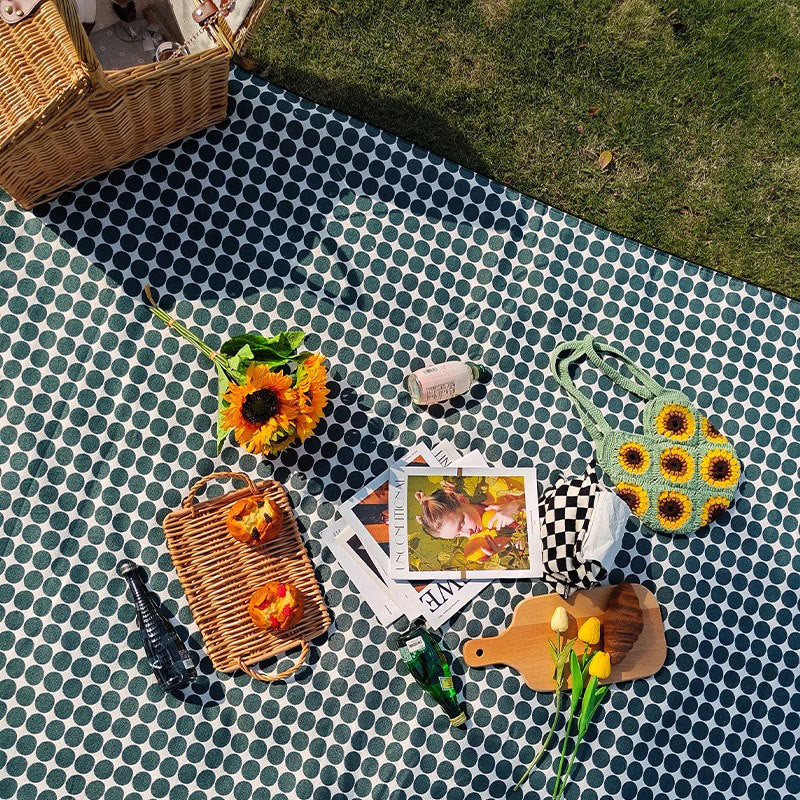 Picnic Blanket 150 × 200 cm Polyester Outdoor Mat